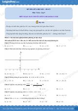 Đề thi giữa kì 1 Toán 9 - Đề số 5